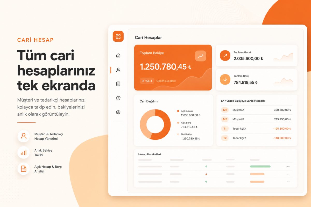 Cari Hesap Programı